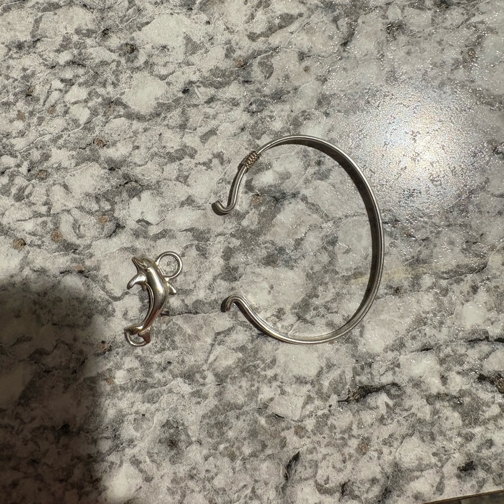 Interchangeable Silver Dolphin Bracelet - image 3